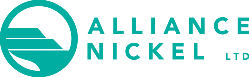 Logo: Alliance Nickel receives $12.7 Million from First Tranche of Strategic Placement to Stellantis N.V.